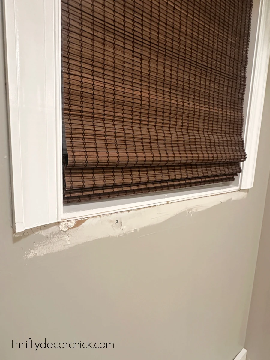 removing window apron trim